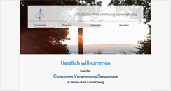 Desktop Screenshot of cv-sedanstrasse.de